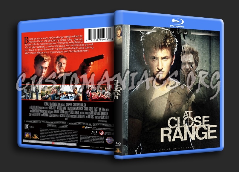 At Close Range blu-ray cover