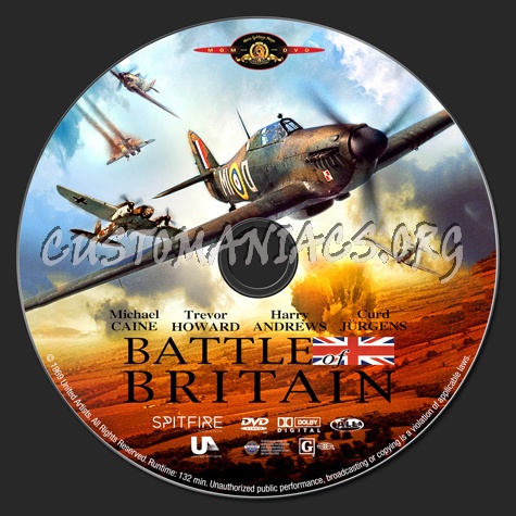 Battle of Britain dvd label