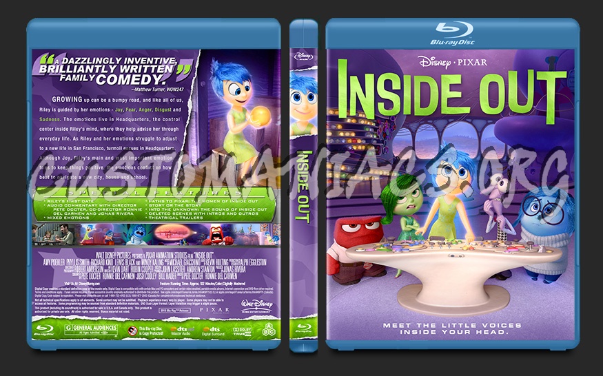 Inside Out blu-ray cover