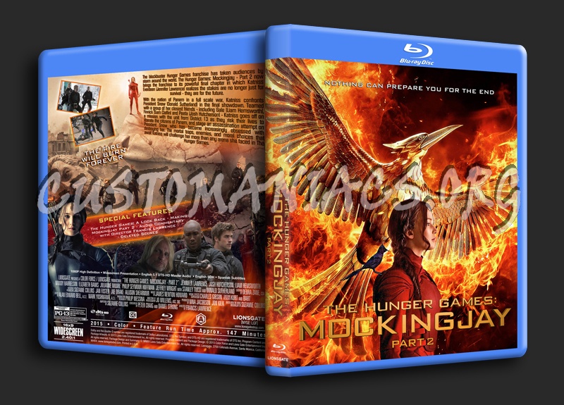 The Hunger Games: Mockingjay Part 2 dvd cover