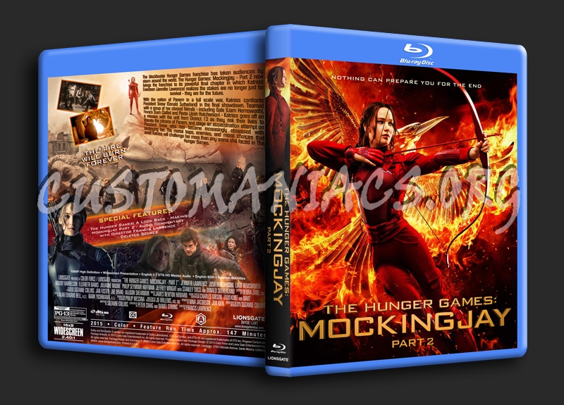 The Hunger Games: Mockingjay Part 2 dvd cover