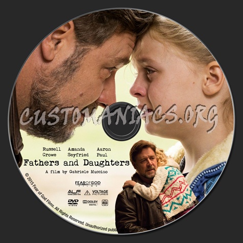 Fathers and Daughters dvd label
