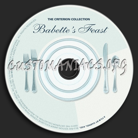 665 - Babettes Feast dvd label