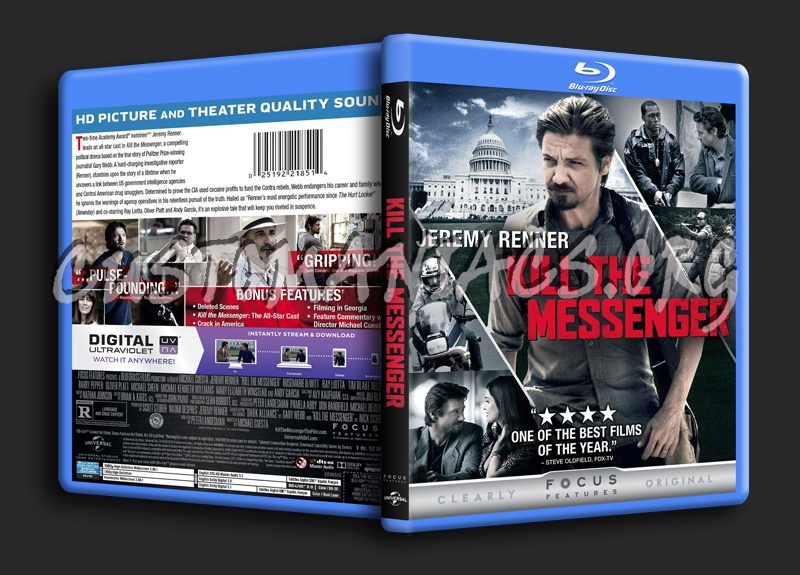 Kill the Messenger blu-ray cover