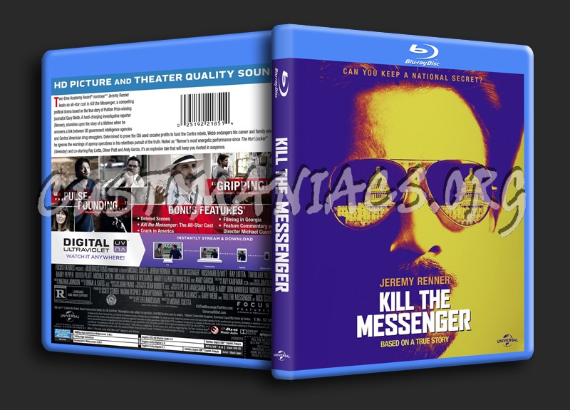 Kill the Messenger blu-ray cover