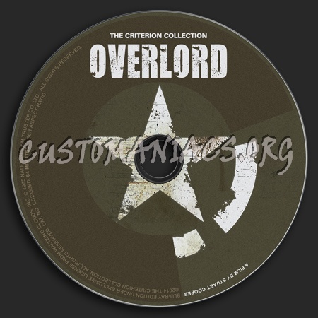 382 - Overlord dvd label