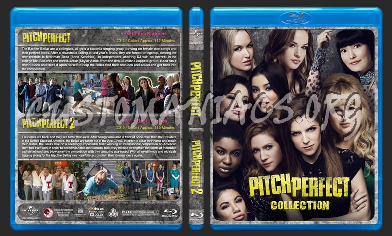 Pitch Perfect Collection blu-ray cover