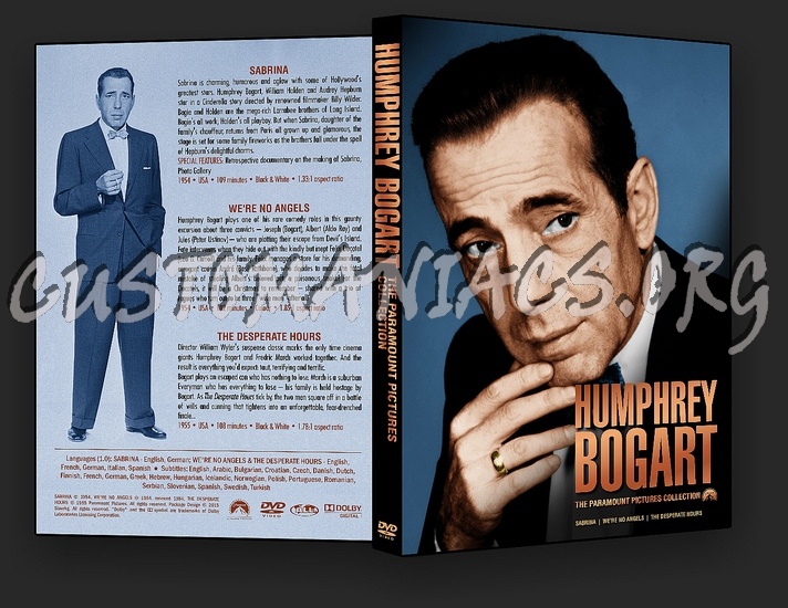 Humphrey Bogart - The Paramount Pictures Collection dvd cover