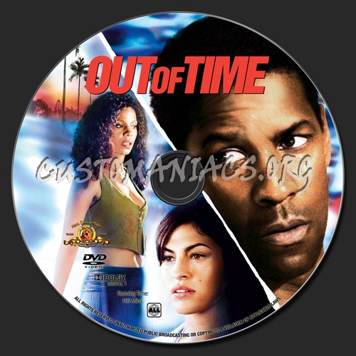 Out Of Time dvd label