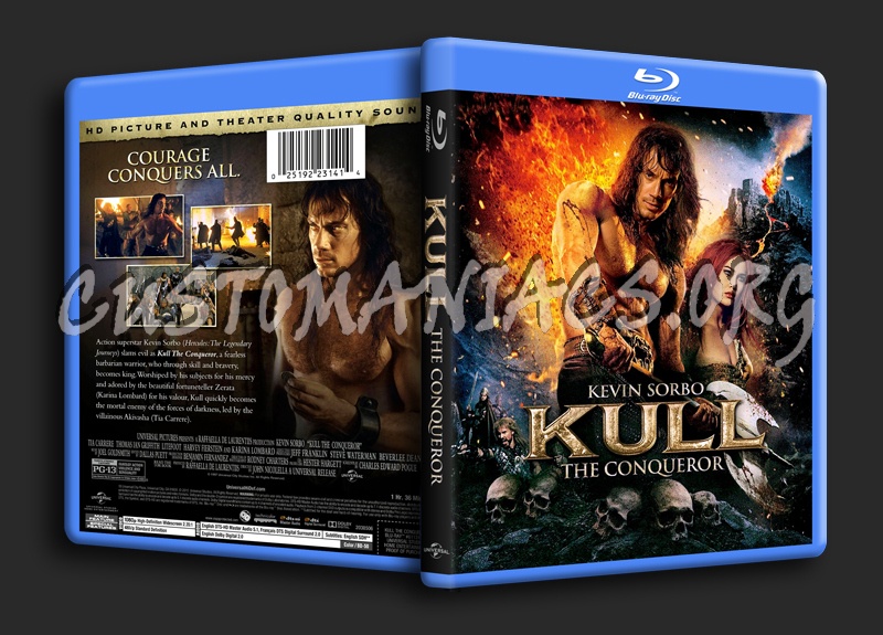 Kull the Conqueror blu-ray cover