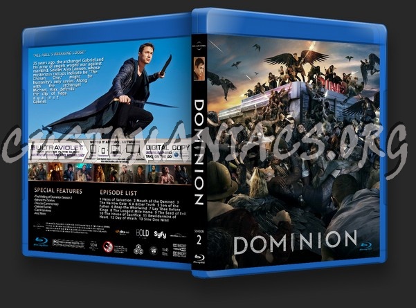 Dominion Season 2 blu-ray cover