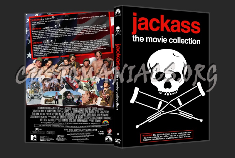 Jackass The Movie Collection dvd cover