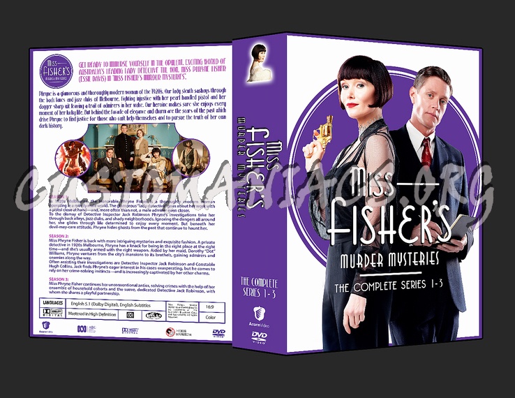 Miss Fishers Murder Mysteries dvd cover
