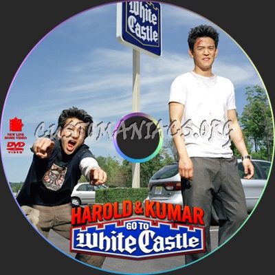 Harold & Kumar go to White Castle dvd label