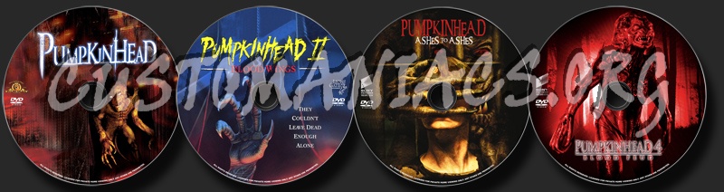 Pumpkinhead 1-4 dvd label