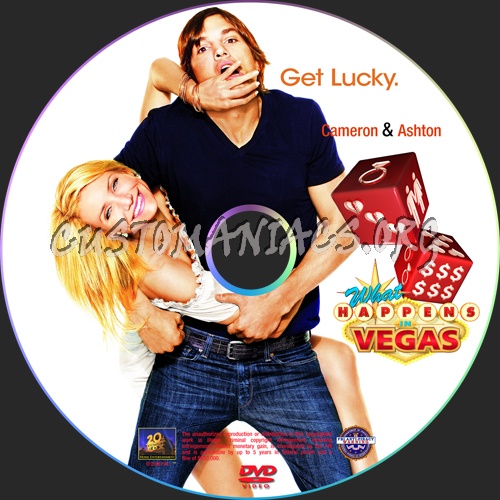 What happens in Vegas dvd label