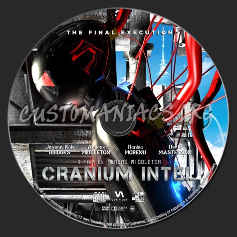 Cranium Intel dvd label