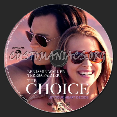 The Choice dvd label