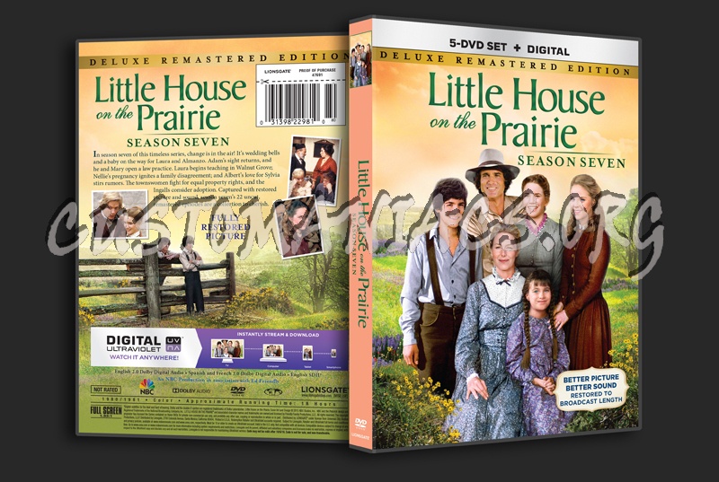 Little House on the Prairie Season 7 dvd cover