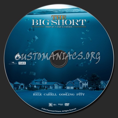 The Big Short dvd label