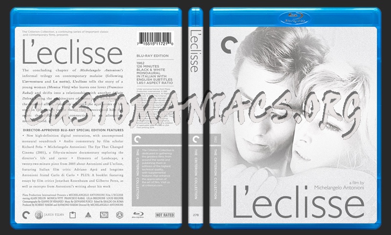 278 - Leclisse blu-ray cover