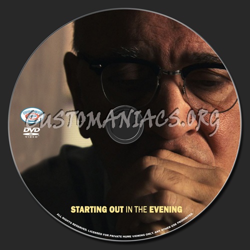 Starting Out in the Evening dvd label