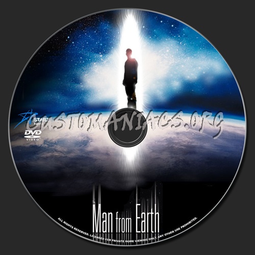 The Man From Earth dvd label