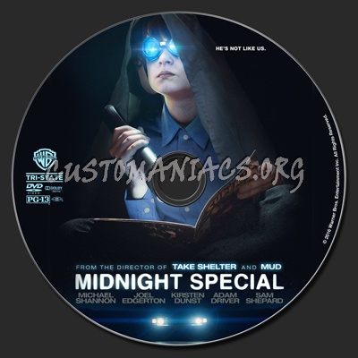 Midnight Special dvd label