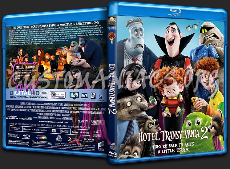 Hotel Transylvania 2 blu-ray cover - DVD Covers & Labels by ...