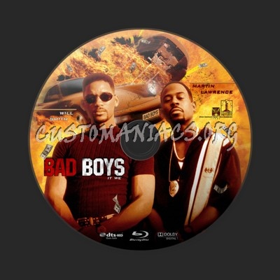 Bad Boys Collection blu-ray label