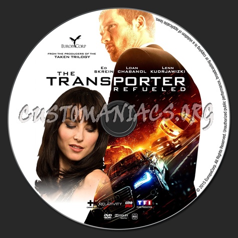 The Transporter Refueled Dvd Label Dvd Covers Labels By Customaniacs Id 232097 Free Download Highres Dvd Label