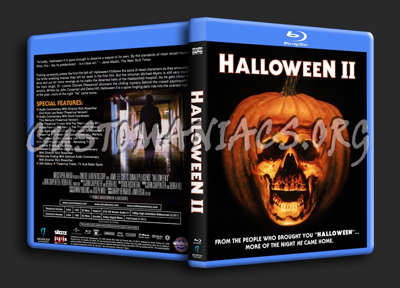 Halloween 2 (1981) dvd cover