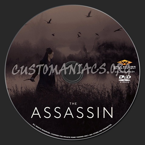 The Assassin dvd label