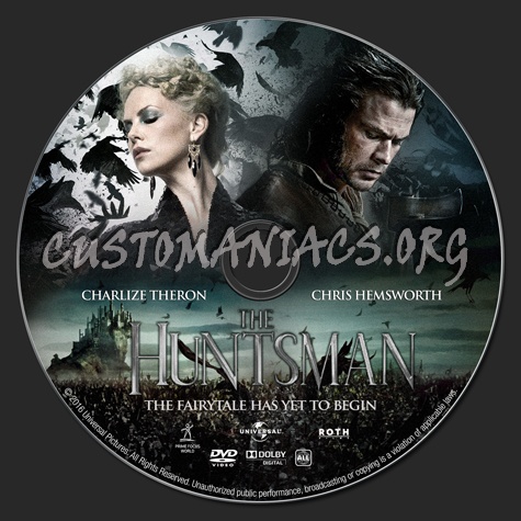 The Huntsman: Winter's War dvd label