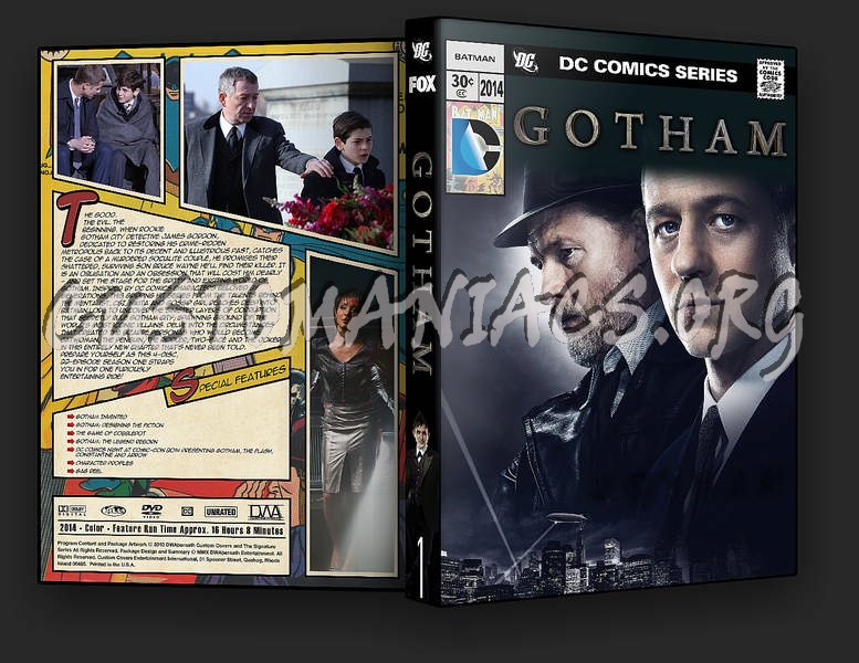 Gotham - Season 1 dvd cover