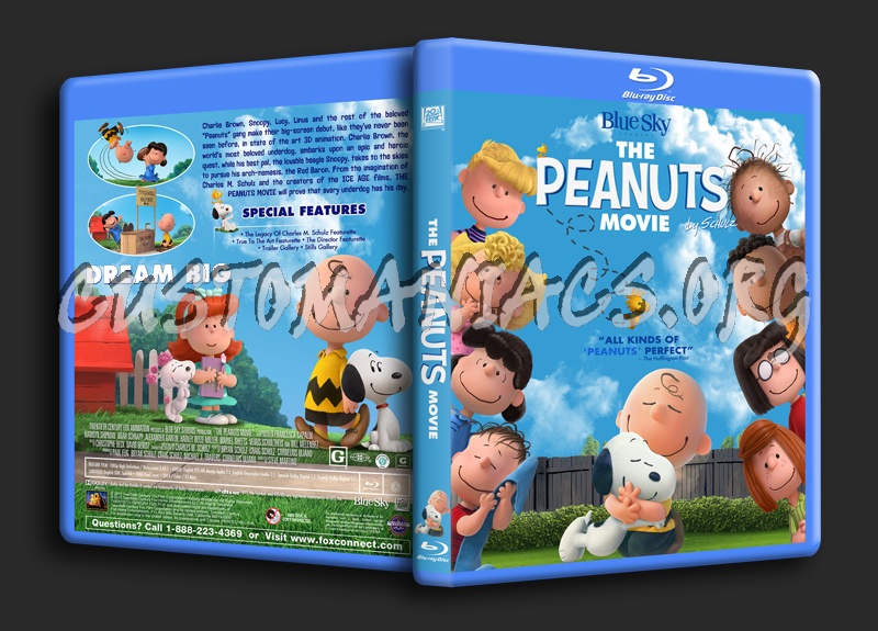 The Peanuts Movie dvd cover