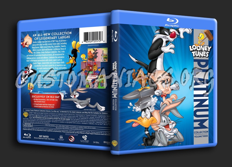 Looney Tunes Platinum Collection Volume 3 blu-ray cover