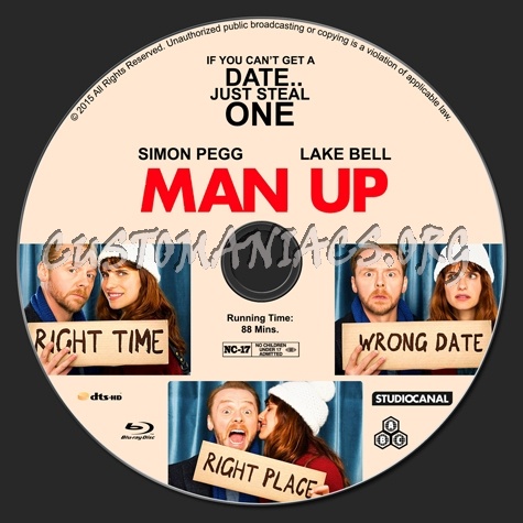 Man Up blu-ray label