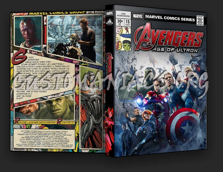 Avengers: Age of Ultron dvd cover