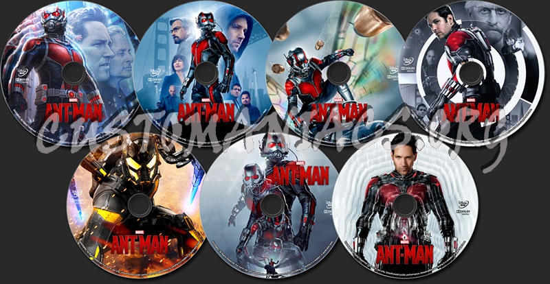 Ant-Man dvd label