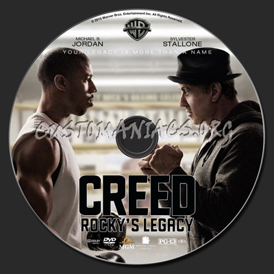 Creed dvd label