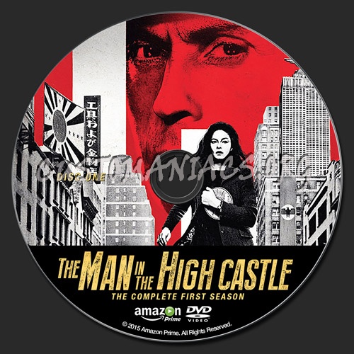 The Man in The High Castle - Season One dvd label