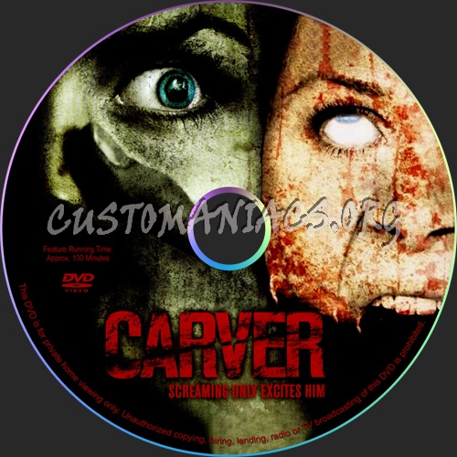 Carver dvd label