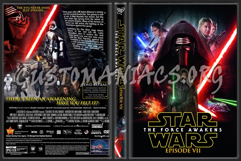 Star Wars: The Force Awakens (Episode VII) dvd cover