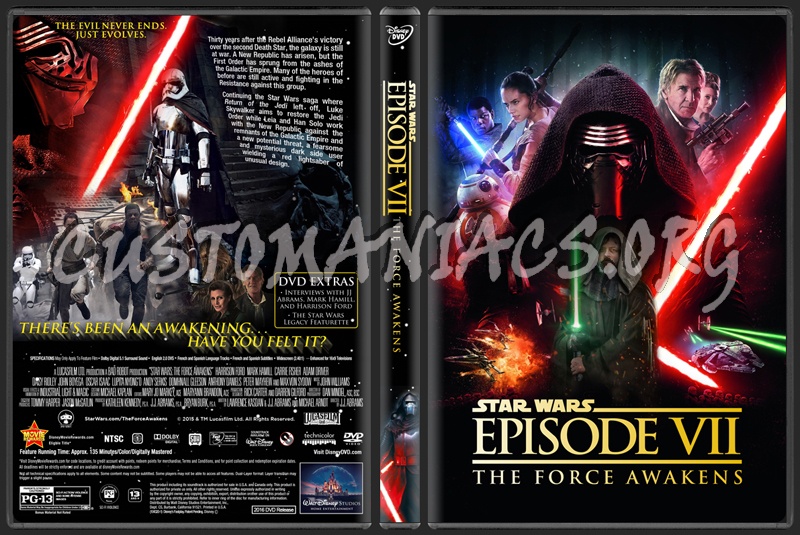 Star Wars: The Force Awakens (Episode VII) dvd cover