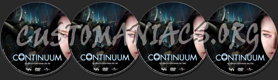 Continuum Season 4 dvd label