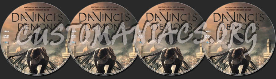 Da Vinci's Demons Season 3 dvd label