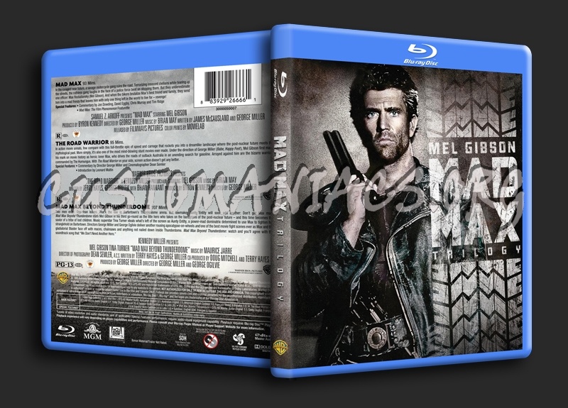 Mad Max Trilogy blu-ray cover