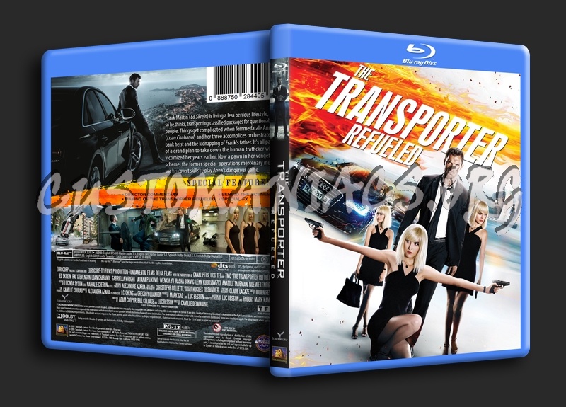 The Transporter Refueled blu-ray cover