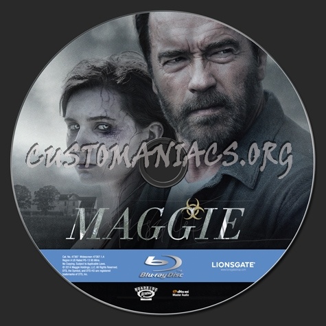 Maggie blu-ray label